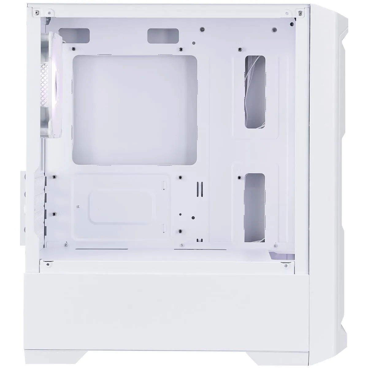 Корпус 1stPlayer H2-WH-4F7-W White без БЖ - мініатюра 7