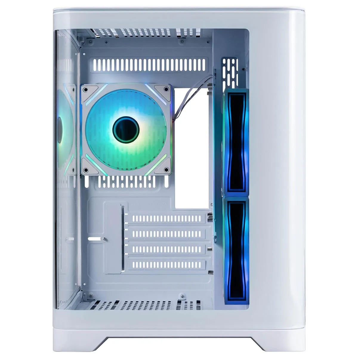 Корпус 1stPlayer UV5-WH-2FC7R-W-1FC7-W White без БЖ - мініатюра 2