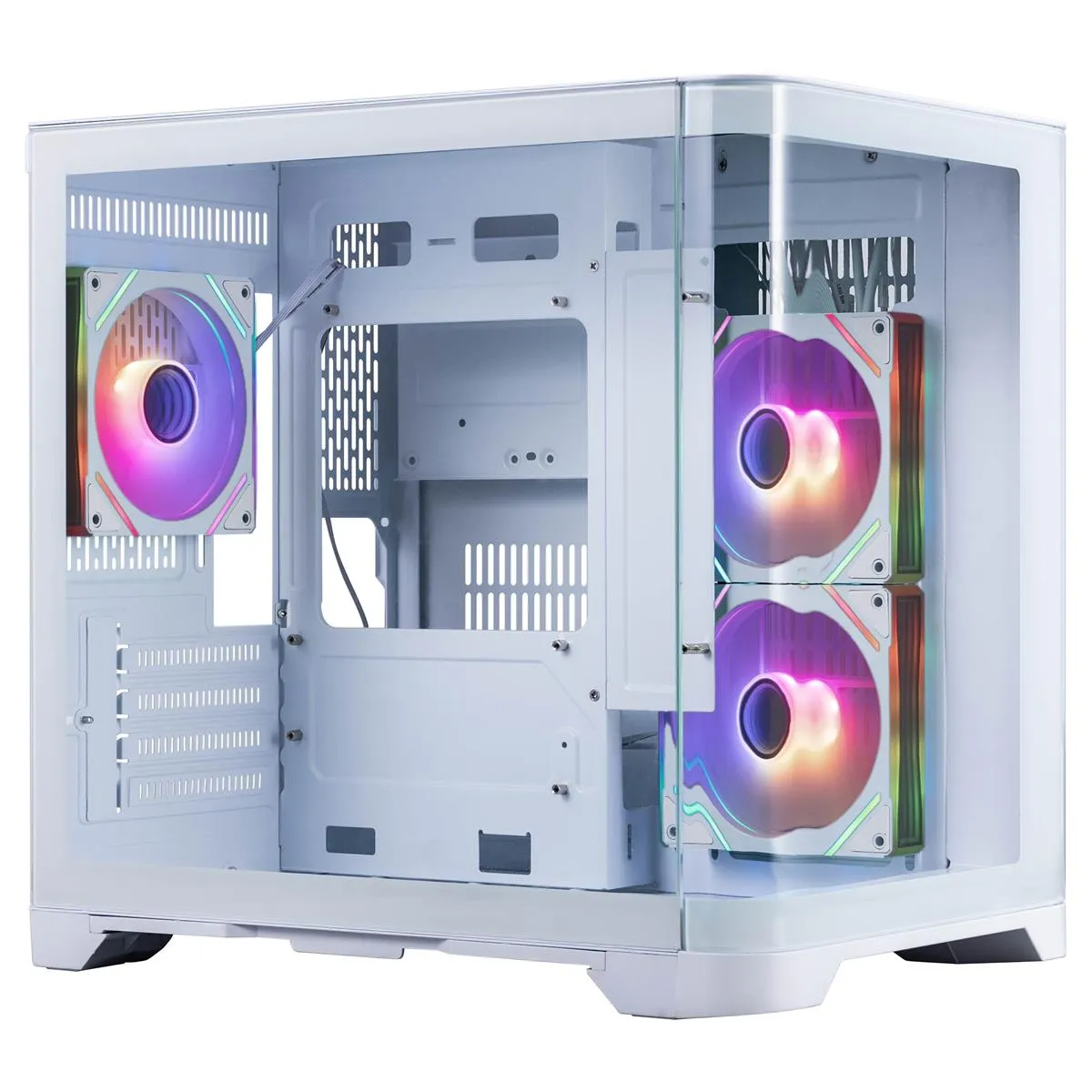 Корпус 1stPlayer UV5-WH-2FC7R-W-1FC7-W White без БЖ - мініатюра 7