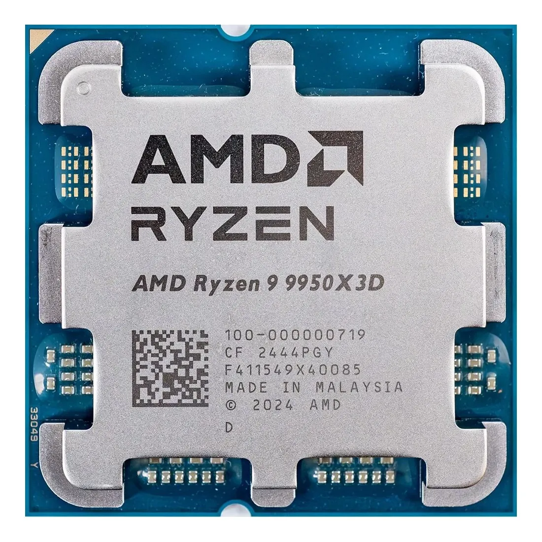 ПроцесорAMD Ryzen 9 9950X3D (4.3GHz 128MB 170W AM5) Tray (100-000000719) - зображення 1