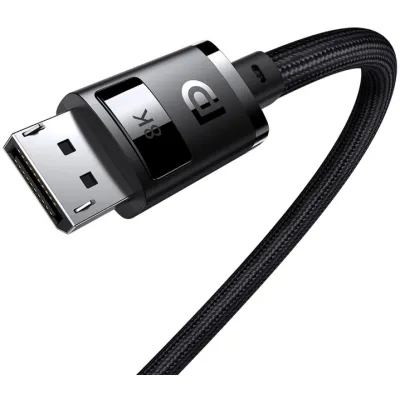 Кабель DisplayPort (M) - DisplayPort (M), 1.5 м, Black, Baseus, V1.4, 8K / 60 Гц (B00633706111-01) - мініатюра 3