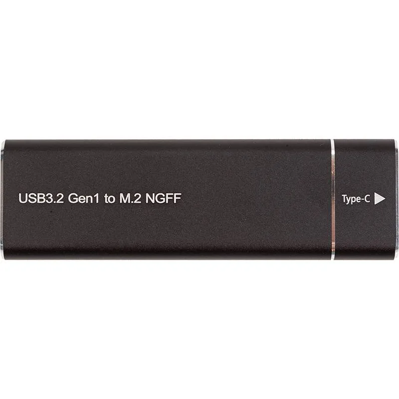 Зовнішня кишеня PowerPlant для SSD M.2 SATA USB3.2 (HC380305) - зображення 1