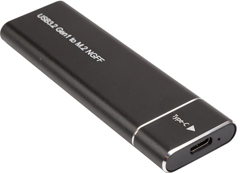 Зовнішня кишеня PowerPlant для SSD M.2 SATA USB3.2 (HC380305) - мініатюра 2