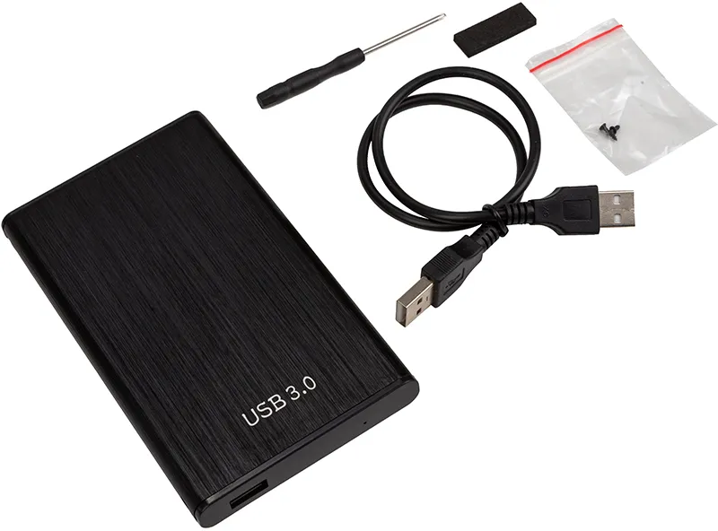 Зовнішня кишеня PowerPlant для HDD 2.5" USB3.0 (HC380411) - мініатюра 3