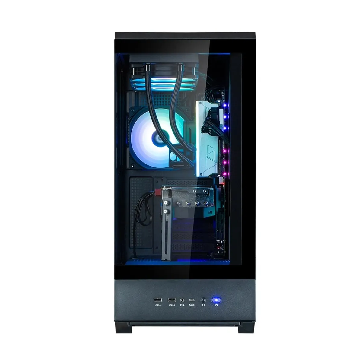Корпус Zalman P50 DS Black без БЖ - мініатюра 11