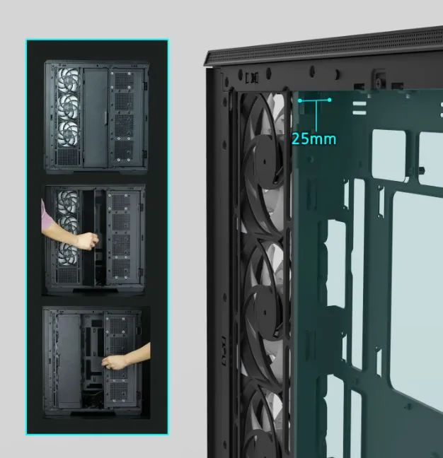 Корпус Zalman P50 DS Black без БЖ - мініатюра 17