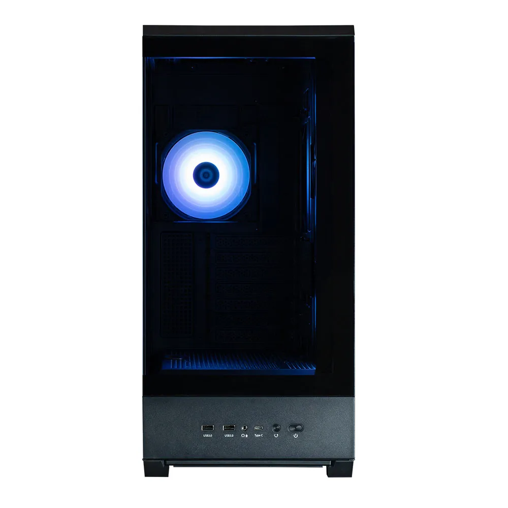 Корпус Zalman P50 DS Black без БЖ - мініатюра 2
