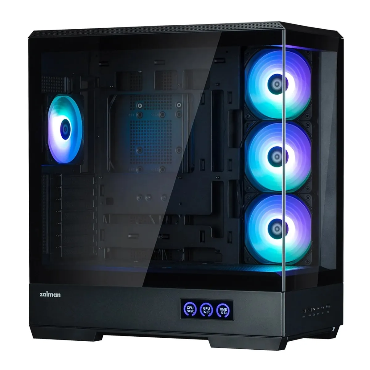 Корпус Zalman P50 DS Black без БЖ - мініатюра 9
