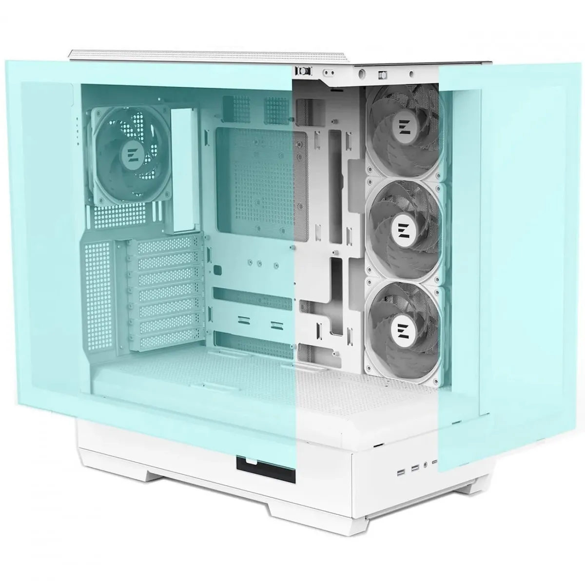 Корпус Zalman P50 DS White без БЖ - мініатюра 15