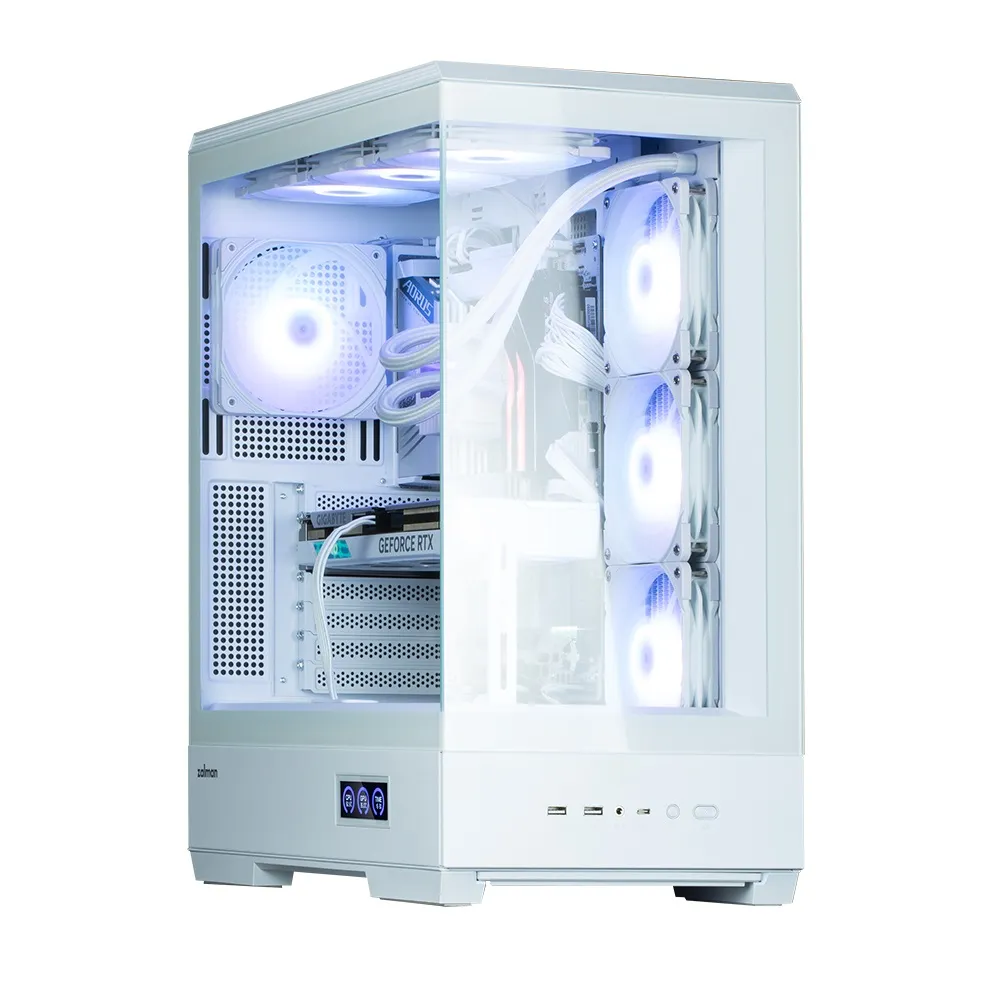 Корпус Zalman P50 DS White без БЖ - мініатюра 3