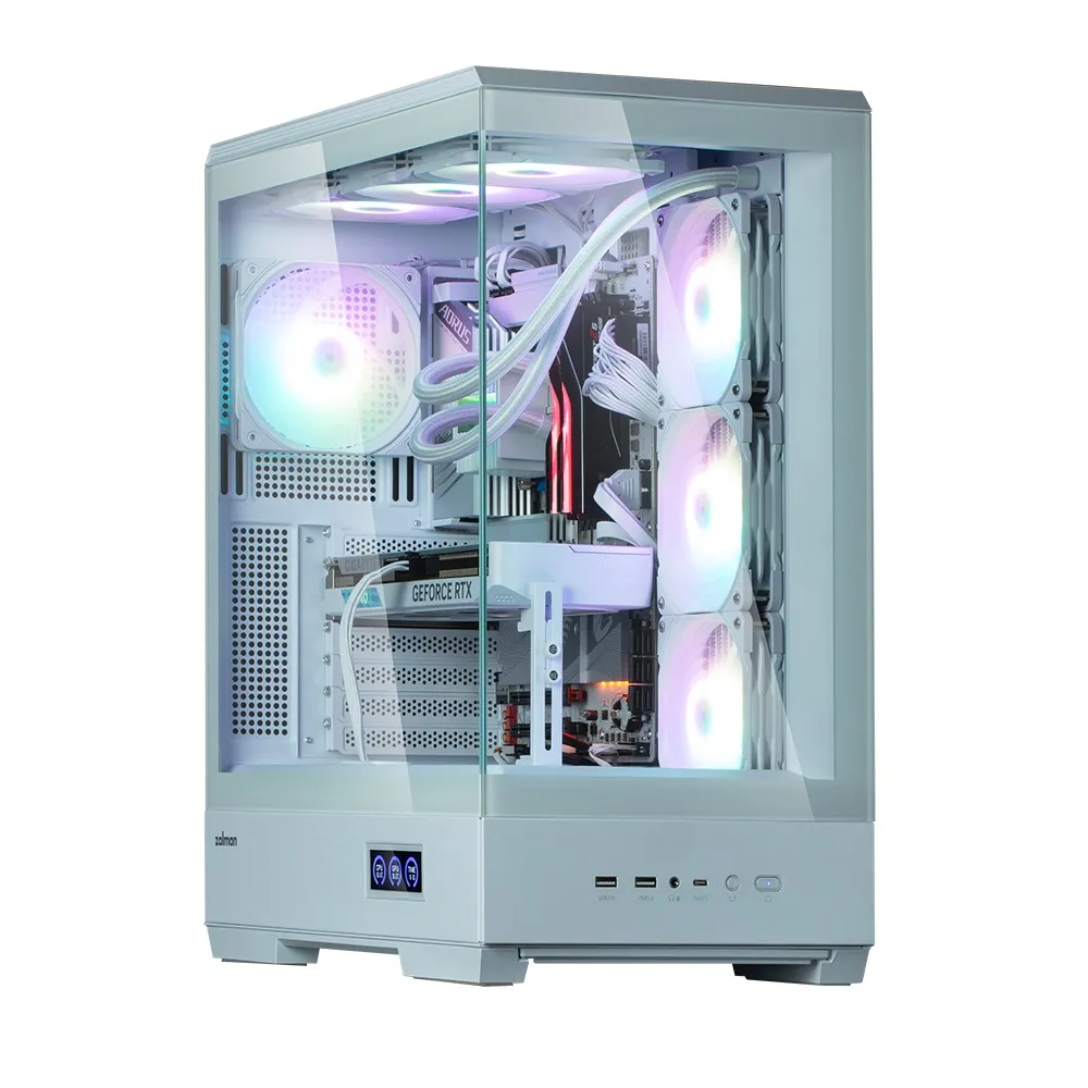 Корпус Zalman P50 DS White без БЖ - мініатюра 4