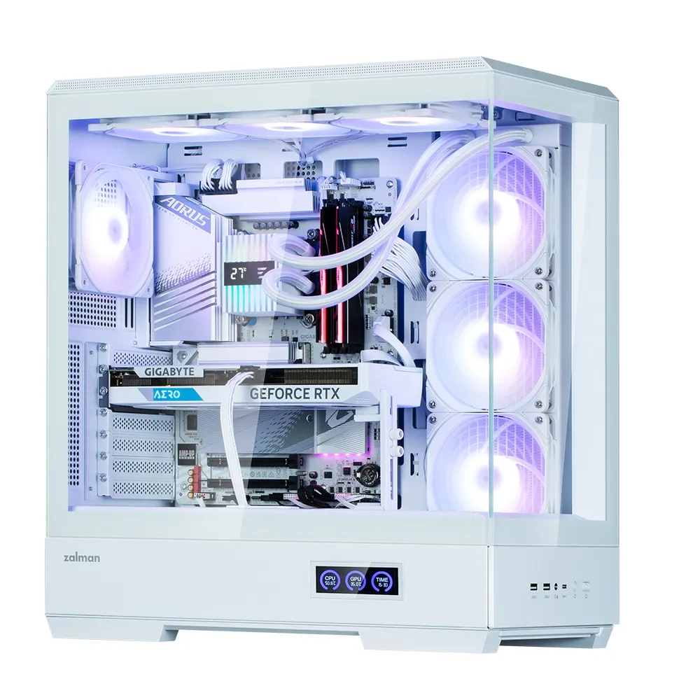 Корпус Zalman P50 DS White без БЖ - мініатюра 6