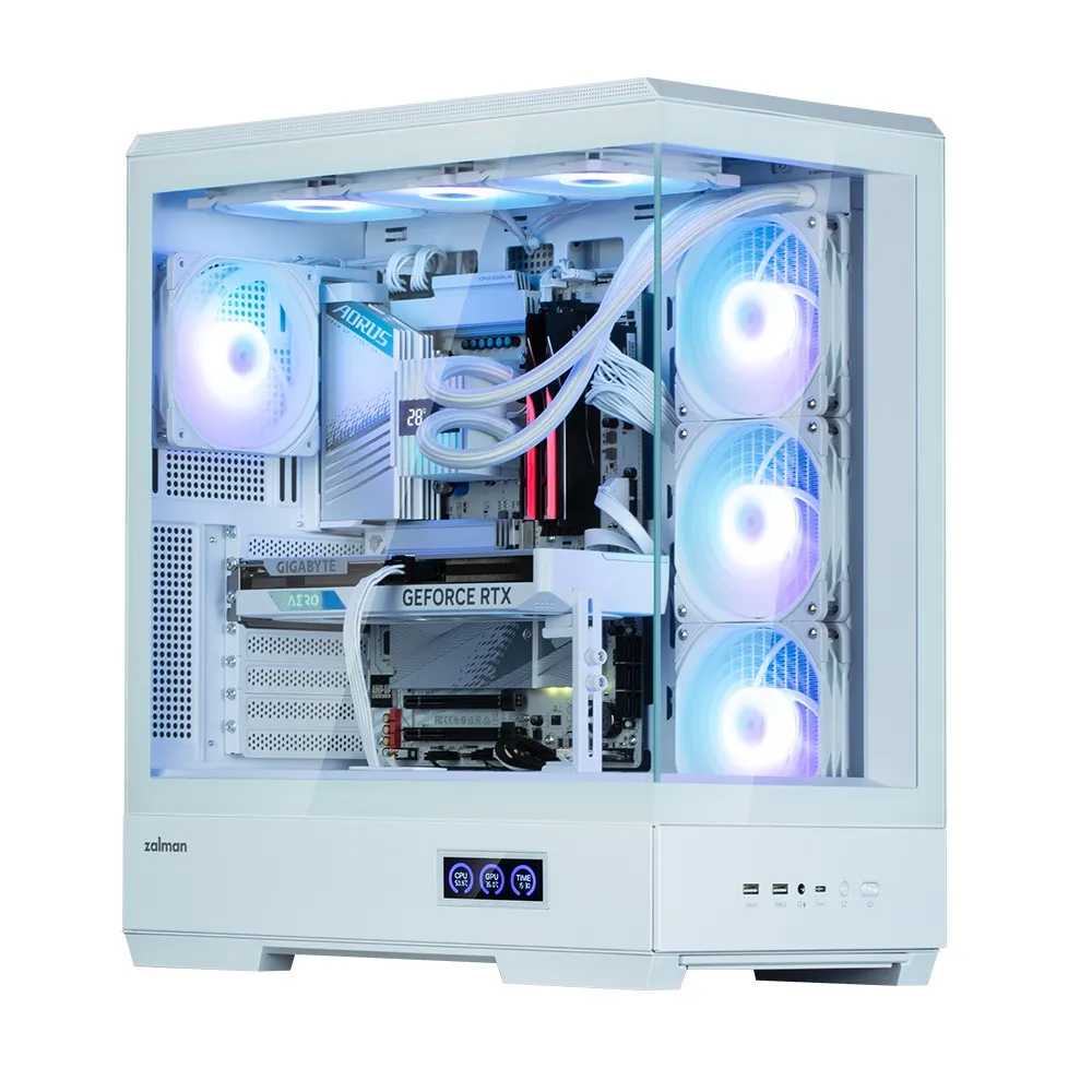 Корпус Zalman P50 DS White без БЖ - мініатюра 7