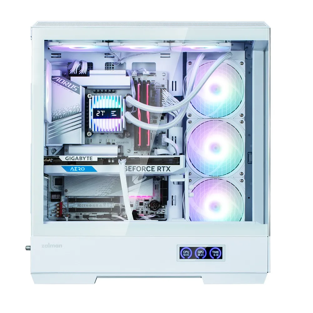 Корпус Zalman P50 DS White без БЖ - мініатюра 8