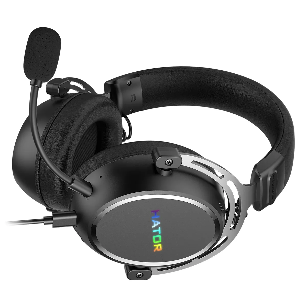 Гарнiтура Hator Hypergang 3 Hi-Res Black (ESH50) - мініатюра 7
