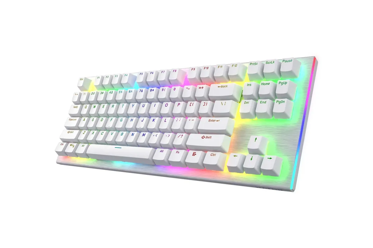 Клавіатура Hator Gravity X TKL Orange White (HTK551US) - мініатюра 2