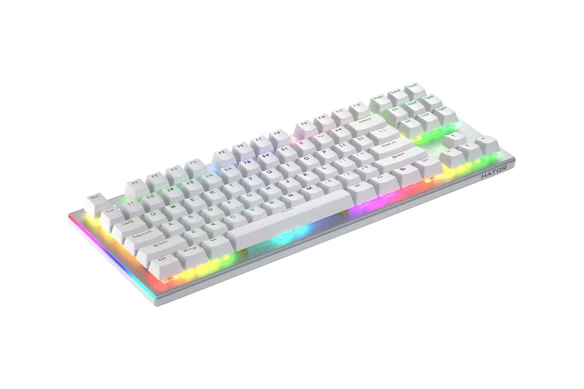 Клавіатура Hator Gravity X TKL Orange White (HTK551US) - мініатюра 3