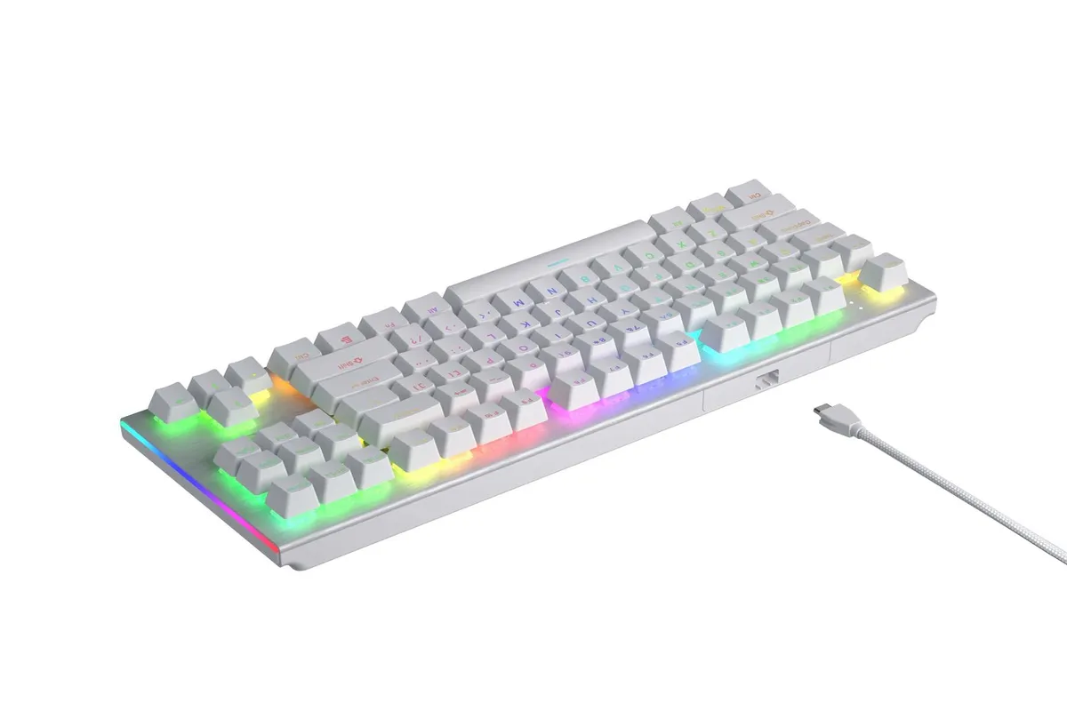 Клавіатура Hator Gravity X TKL Orange White (HTK551US) - мініатюра 6