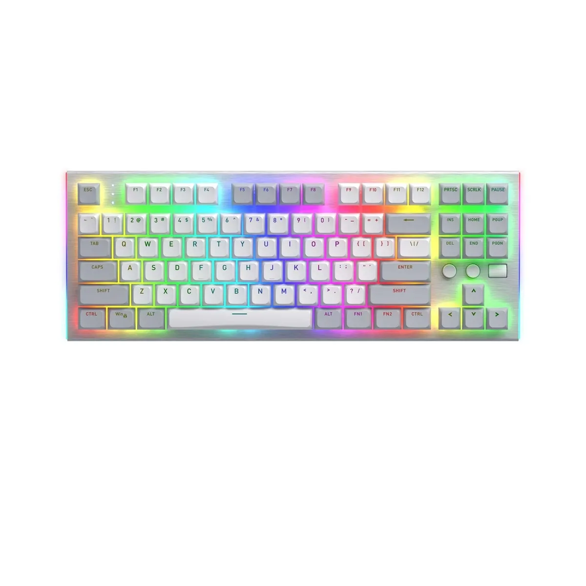 Клавіатура Hator Gravity TKL Orange White (HTK561US) - мініатюра 8