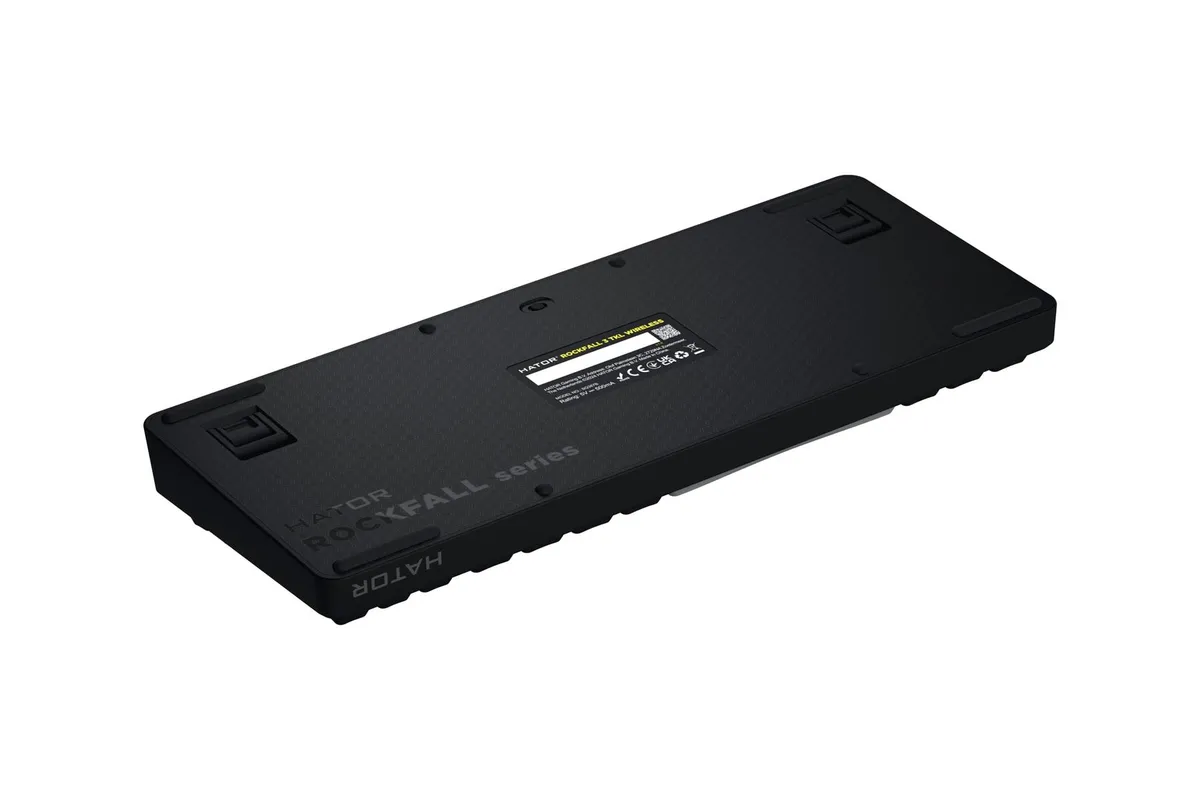 Клавіатура Hator Rockfall 3 Mecha TKL Wireless Orange Black (HTK850US) - мініатюра 5