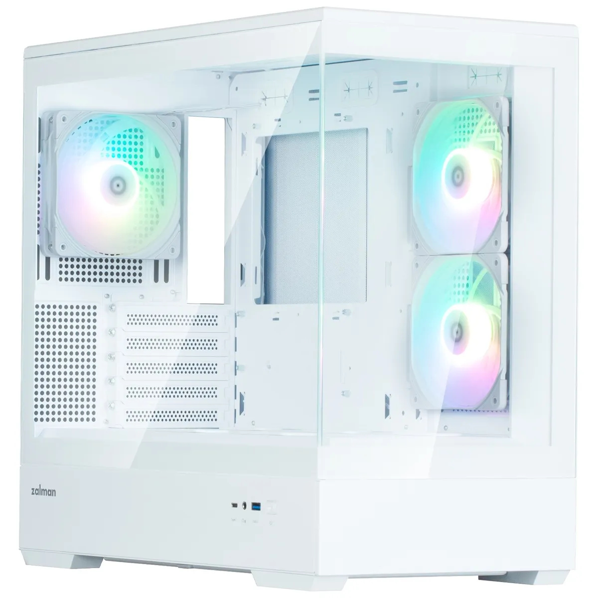 Корпус Zalman P30 White V2 без БЖ - зображення 1
