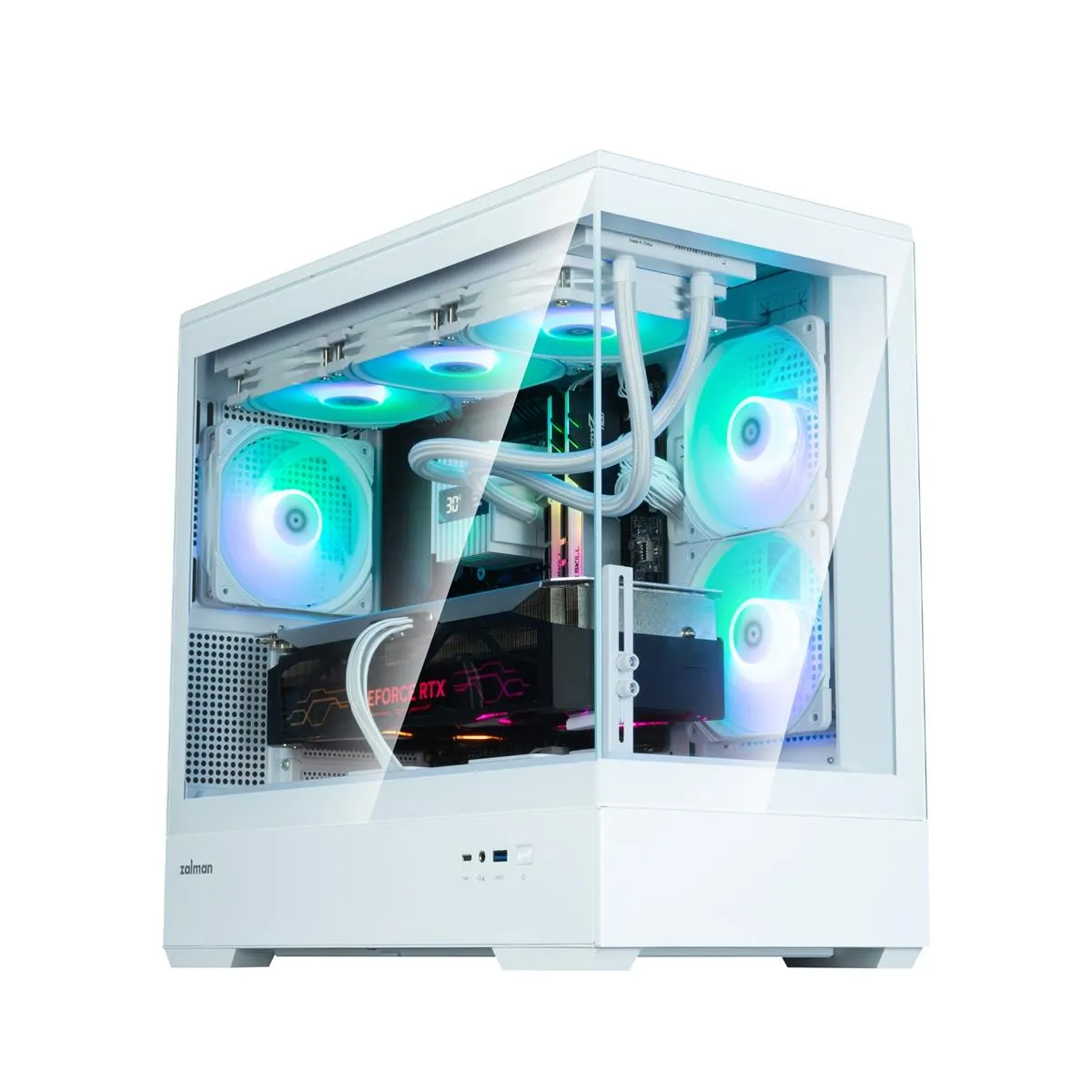 Корпус Zalman P30 White V2 без БЖ - мініатюра 6