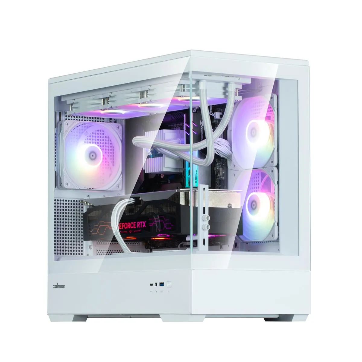 Корпус Zalman P30 White V2 без БЖ - мініатюра 7