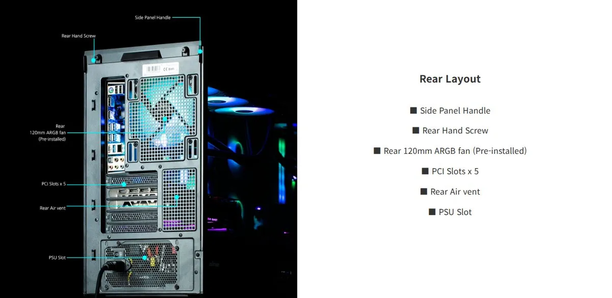Корпус Zalman P30 Black V2 без БЖ - мініатюра 18