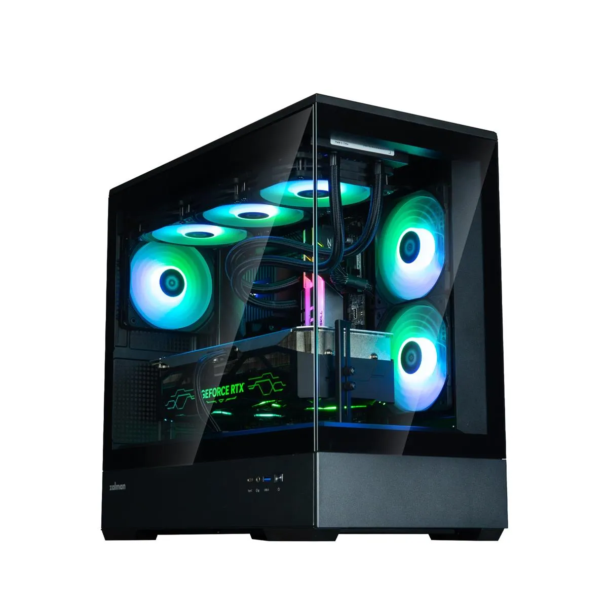 Корпус Zalman P30 Black V2 без БЖ - мініатюра 6