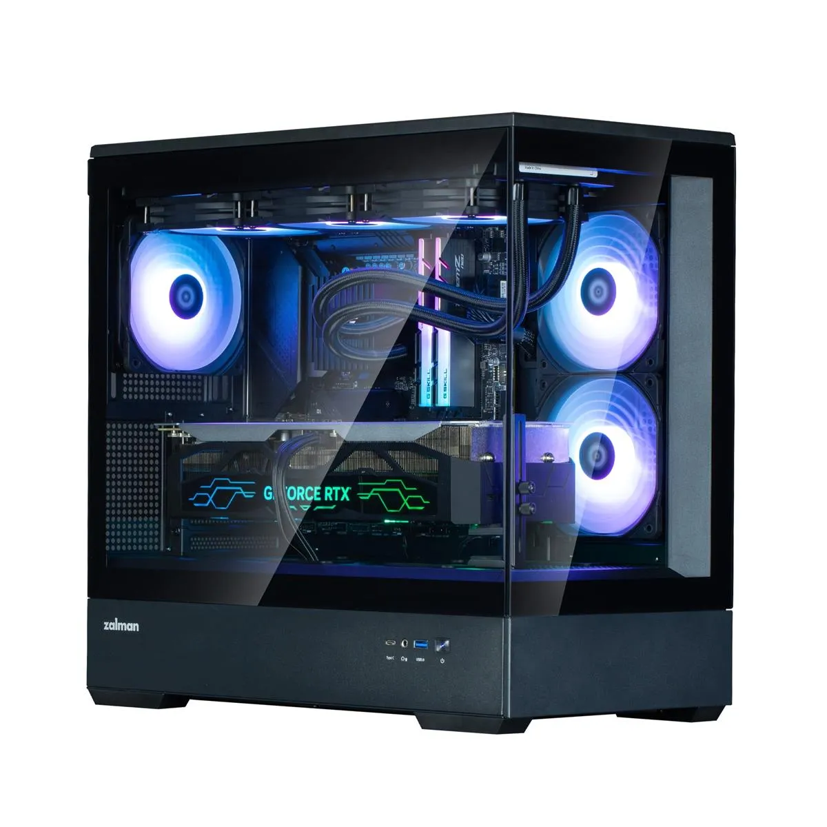 Корпус Zalman P30 Black V2 без БЖ - мініатюра 7