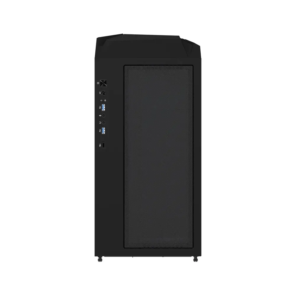 Корпус Gigabyte C301 Glass V2 Black без БЖ (C301G V2) - мініатюра 7