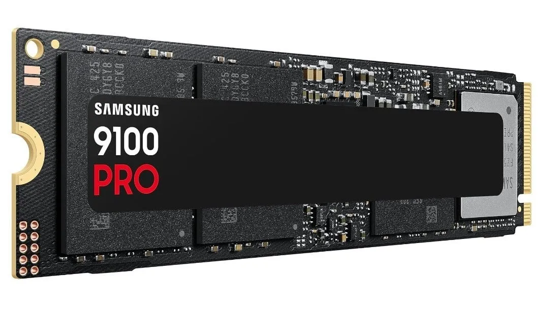 Накопичувач SSD 2ТB Samsung 9100 Pro M.2 2280 PCIe 5.0 x4 NVMe V-NAND TLC (MZ-VAP2T0BW) - мініатюра 2