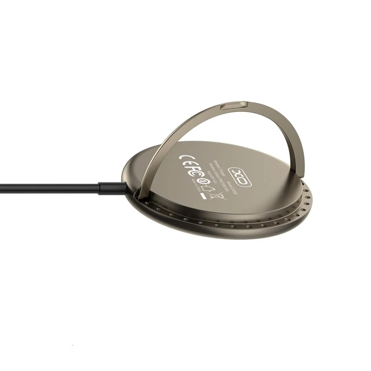 Бездротовий зарядний пристрій XO CX028 15W Beige (CX028.tranish) - мініатюра 4