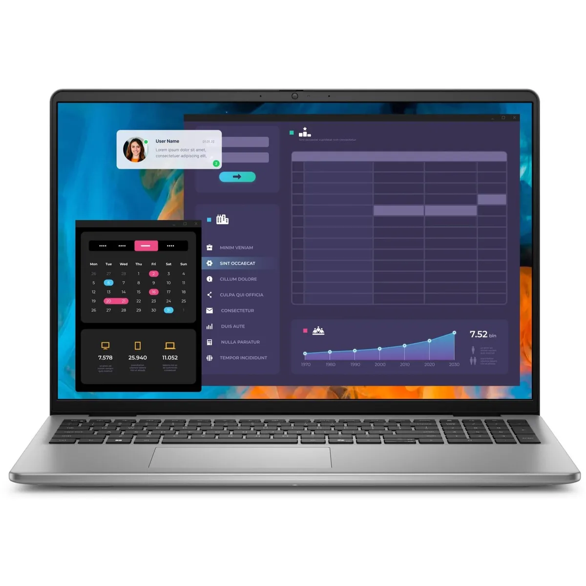 Ноутбук Dell Vostro 5640 (N1097VNB5640UA_UBU) Grey - зображення 1