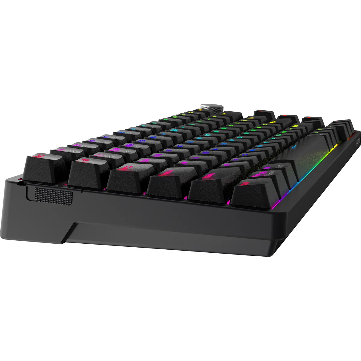 Клавіатура бездротова Hator Icefall PRO Wireless, TFT display Black (HTK450UA) - мініатюра 3