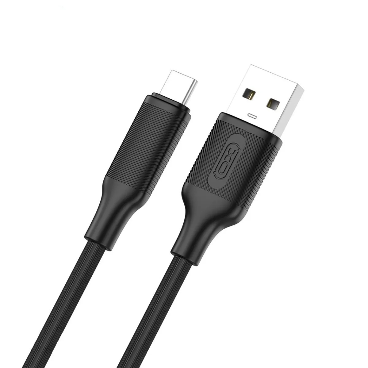 Кабель XO USB - USB Type-C (M/M), 3А, 60W, 1 м, Black (NB265-AC.black) - мініатюра 2