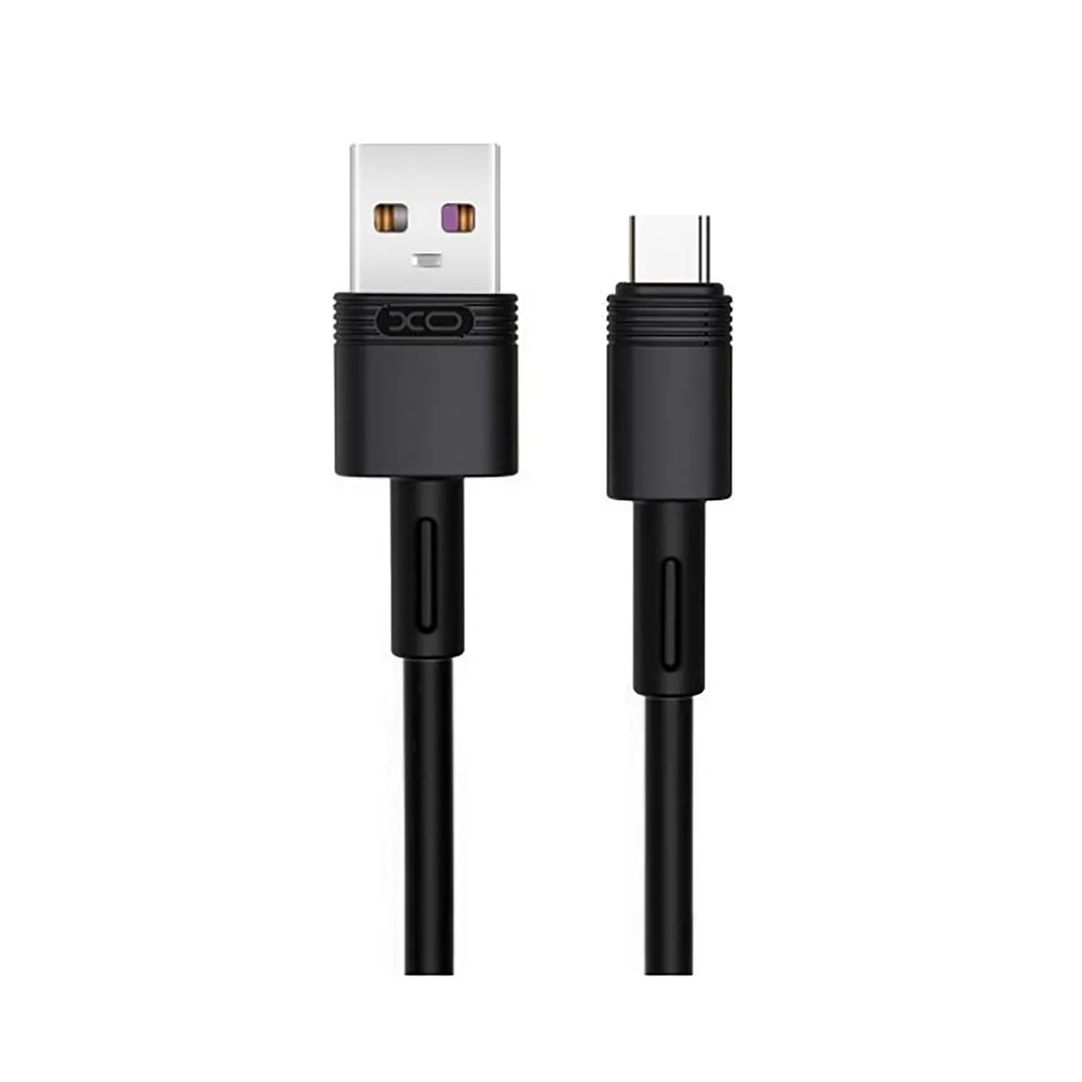 Кабель XO USB - USB Type-C (M/M), 5А, 1 м, Black (NB-Q166-AС.black) - зображення 1