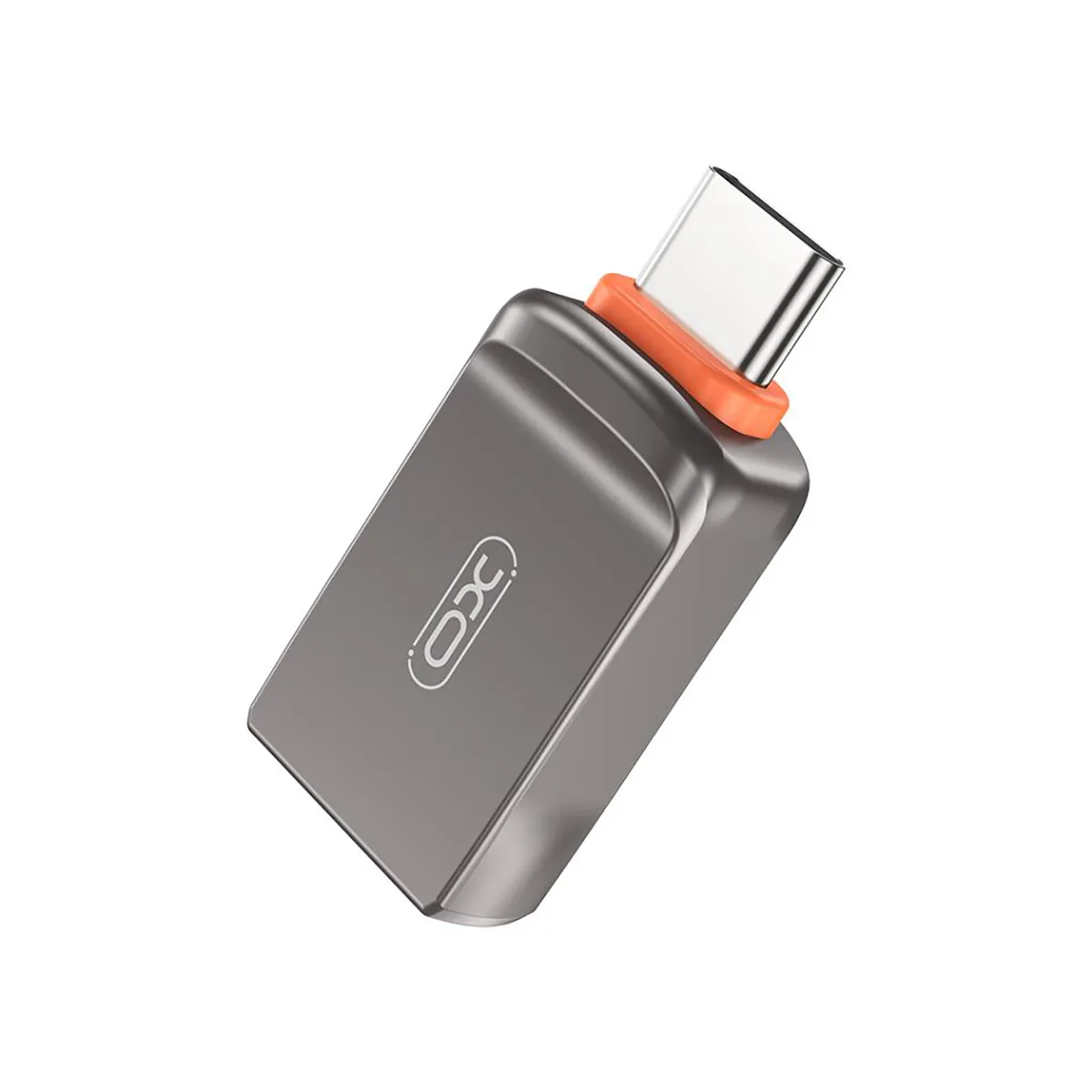 Адаптер XO USB Type-C - Lightning (F/M) Grey (NB281B-СA.tranish) - мініатюра 2