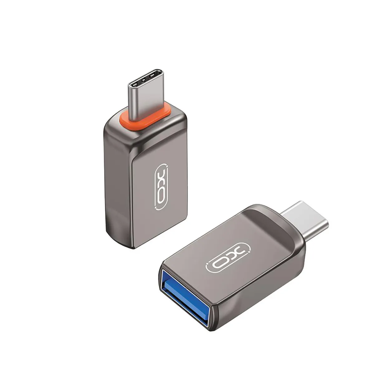 Адаптер XO USB Type-C - Lightning (F/M) Grey (NB281B-СA.tranish) - мініатюра 3