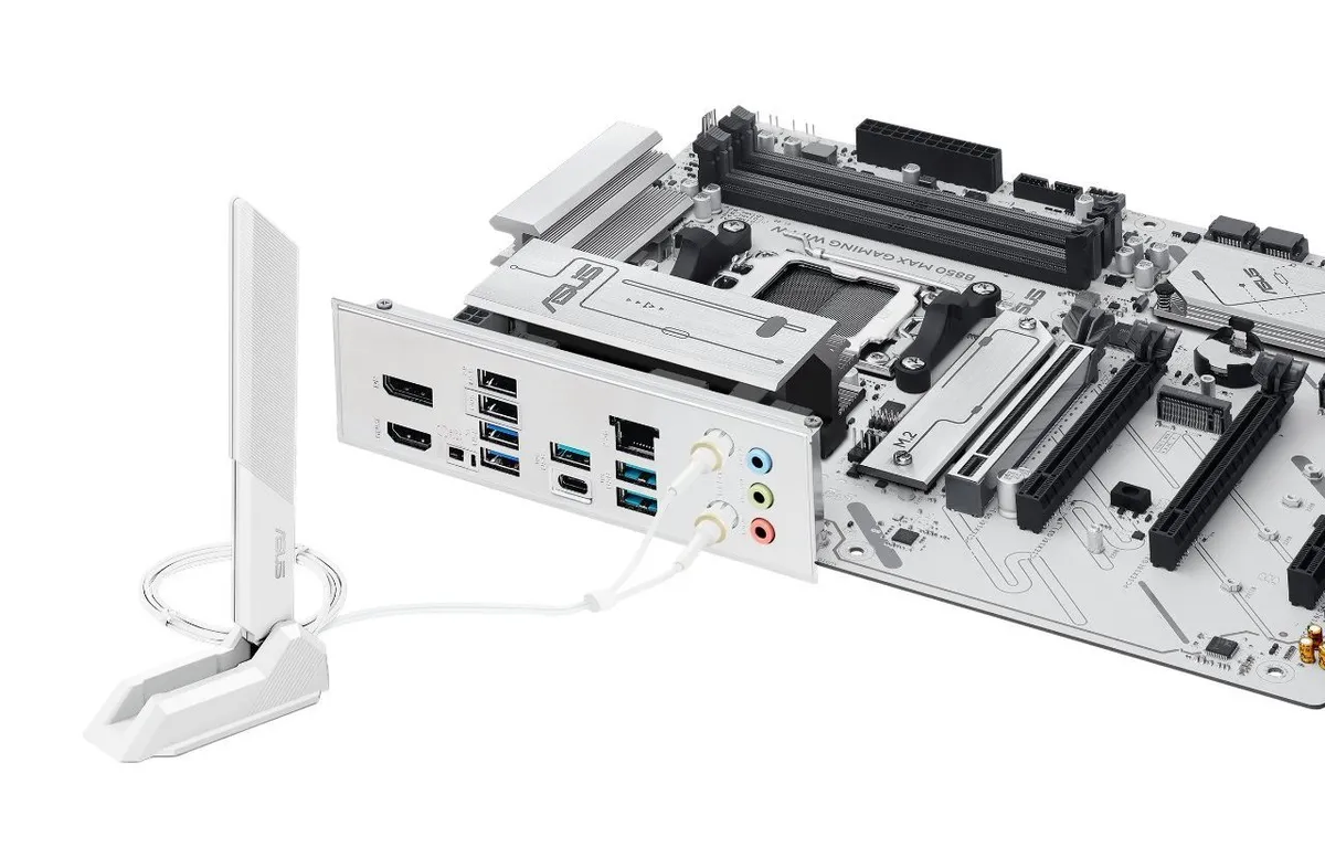 Материнська плата Asus B850 MAX Gaming WiFi W Socket AM5 - мініатюра 7