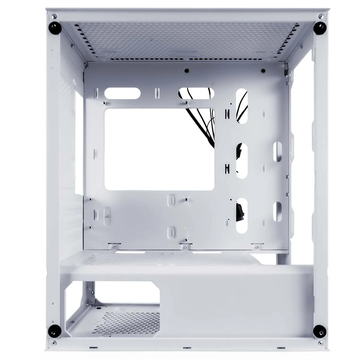 Корпус 1stPlayer T3-WH-4F1-W White без БЖ - мініатюра 6