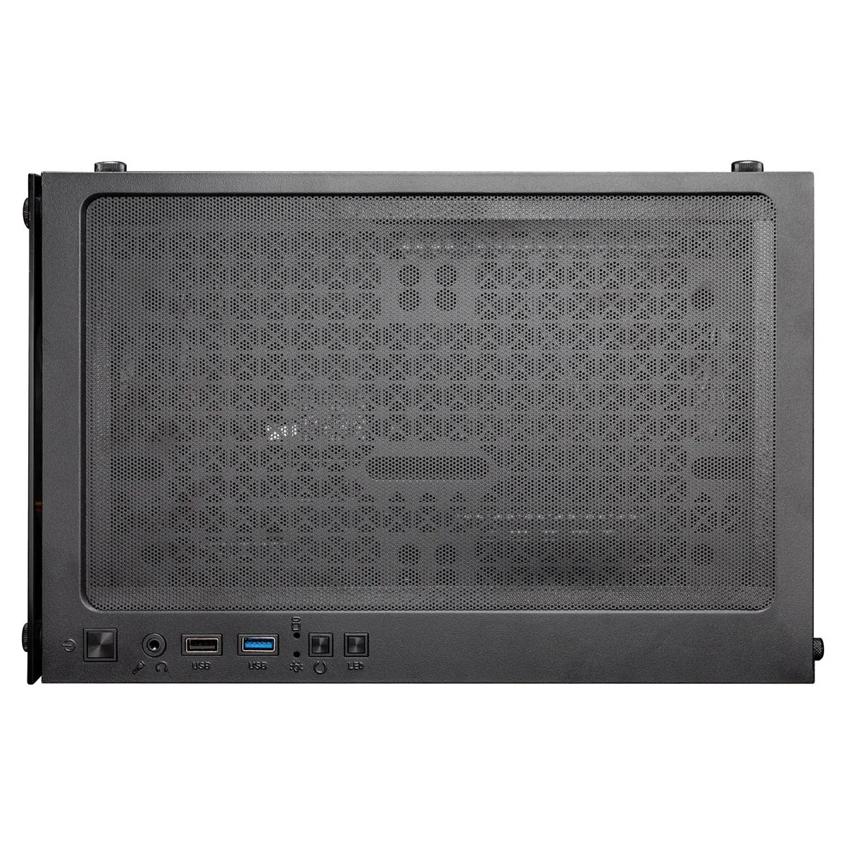 Корпус 1stPlayer X2-M-BK-4F7 Black без БЖ - мініатюра 9