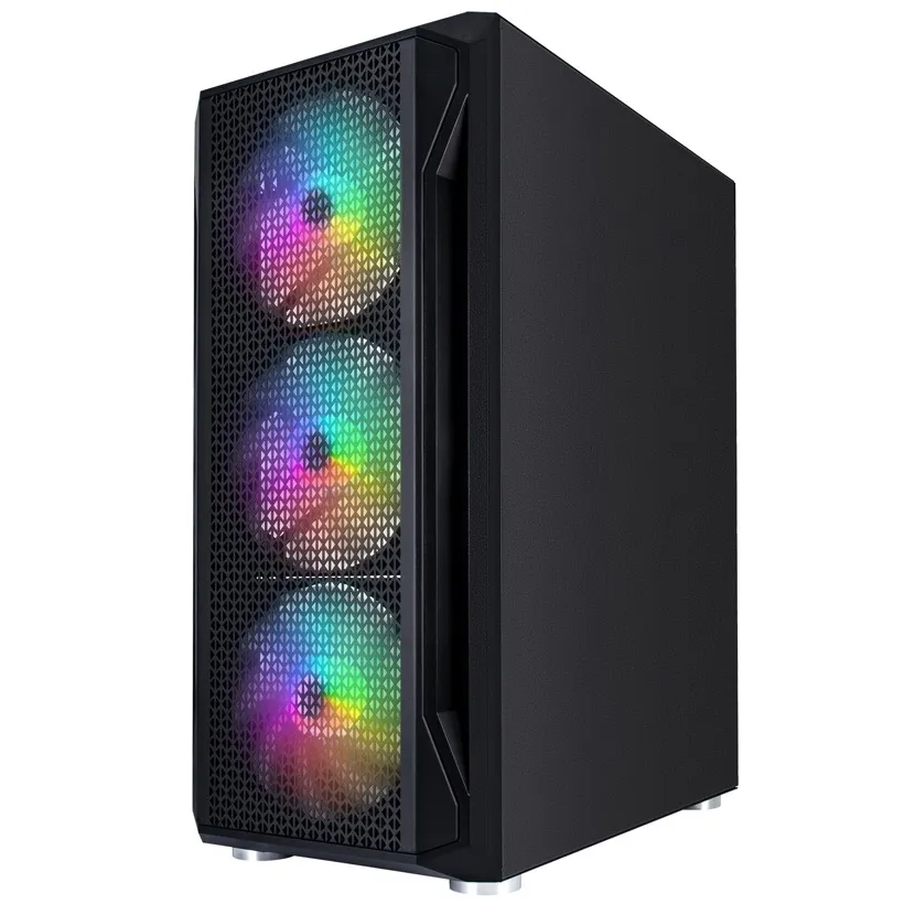 Корпус 1stPlayer X5-BK-4F1 Black 750W (X5-BK-4F1-PS-750FK-EU) - мініатюра 3