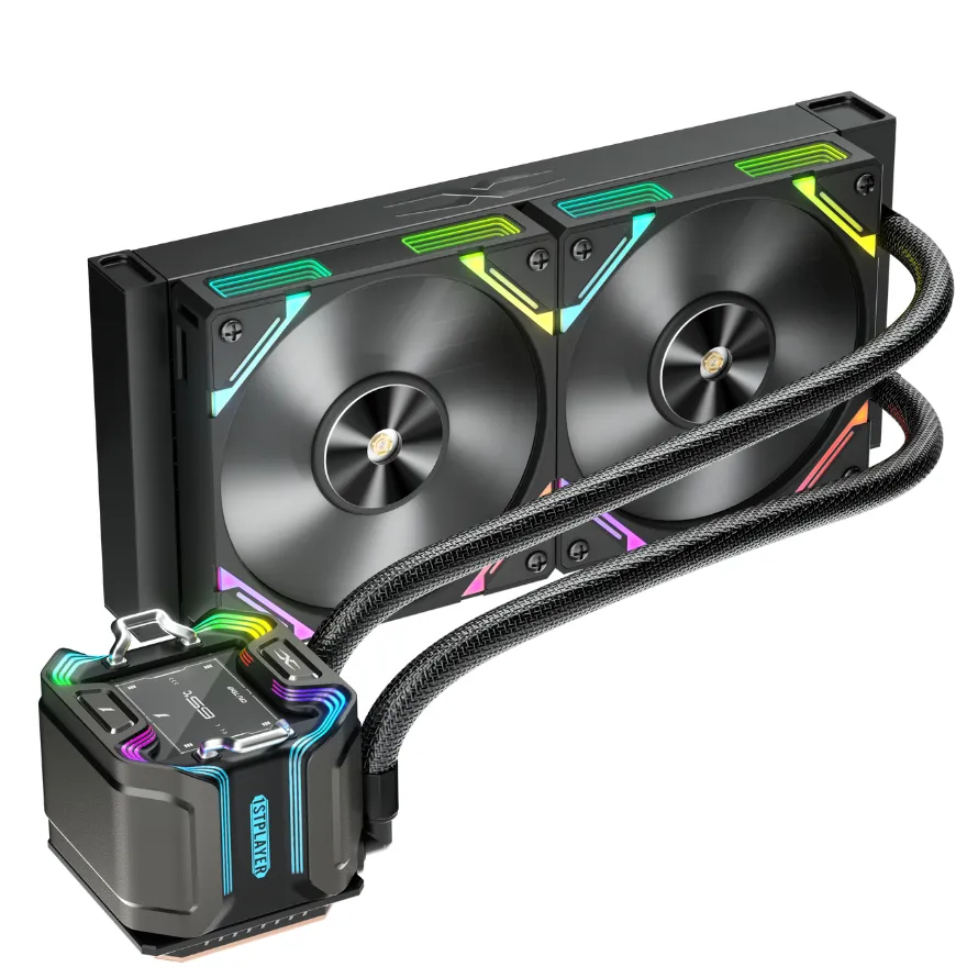 Система водяного охолодження 1stPlayer X-240 Black - зображення 1