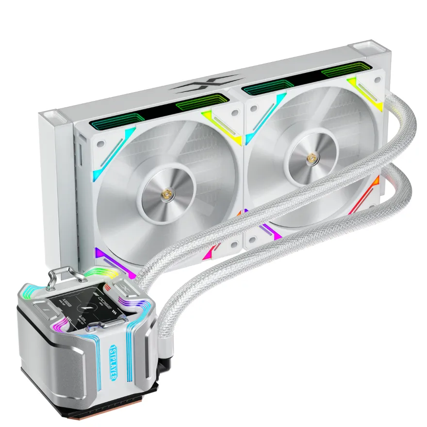 Система водяного охолодження 1stPlayer X-240 White - зображення 1
