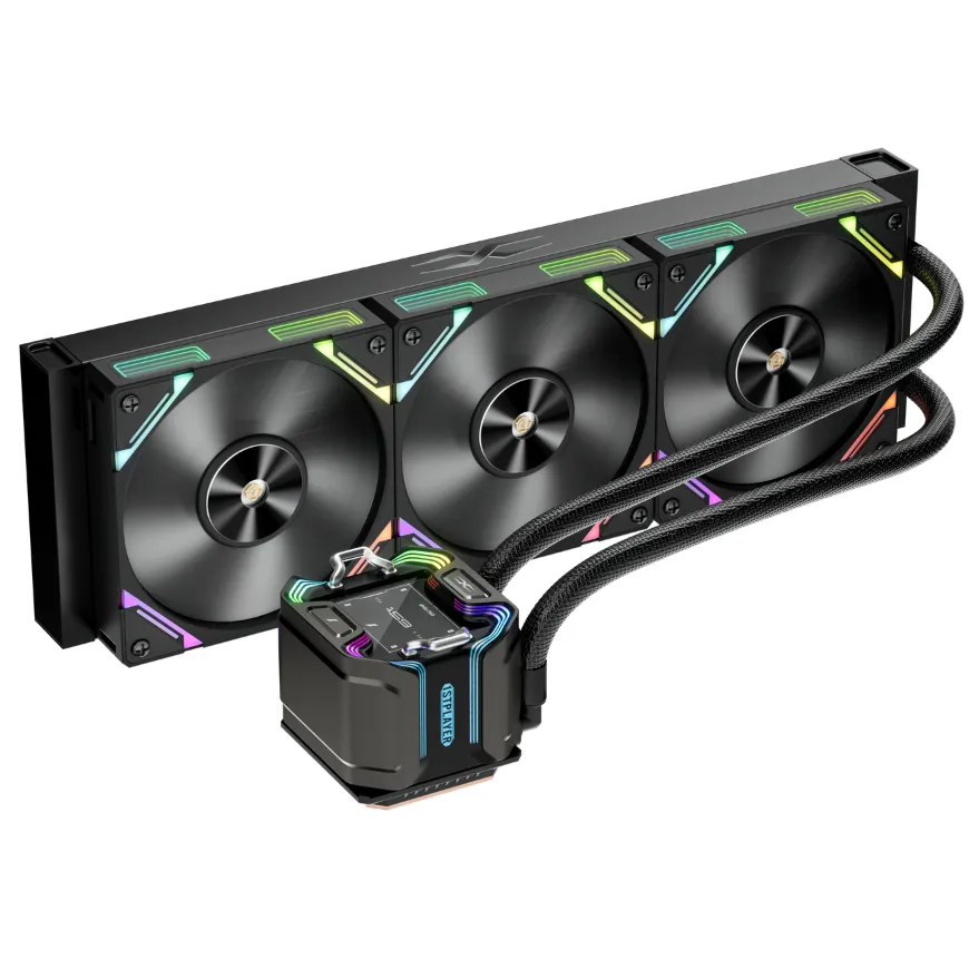 Система водяного охолодження 1stPlayer X-360 Black - зображення 1