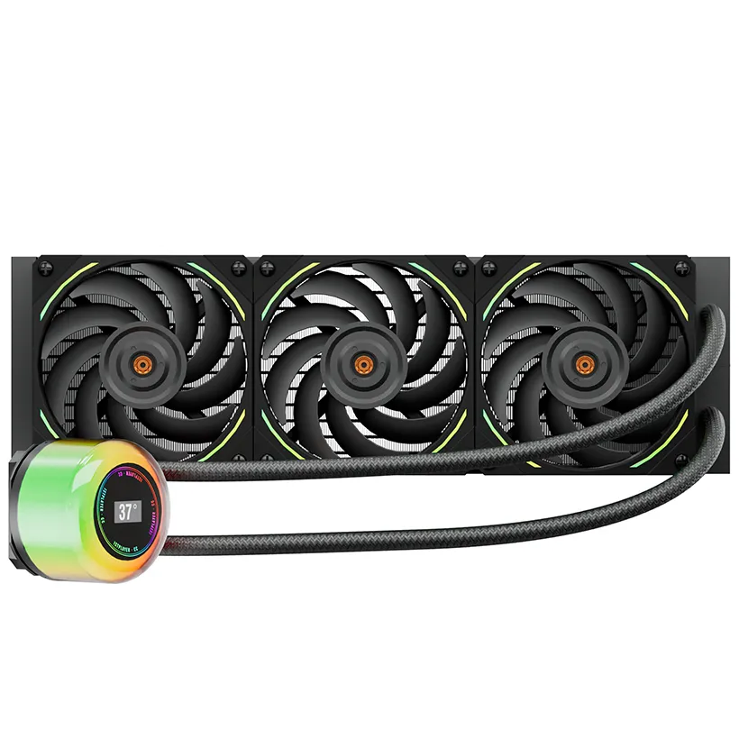 Система водяного охолодження 1stPlayer CC-360 Black - зображення 1