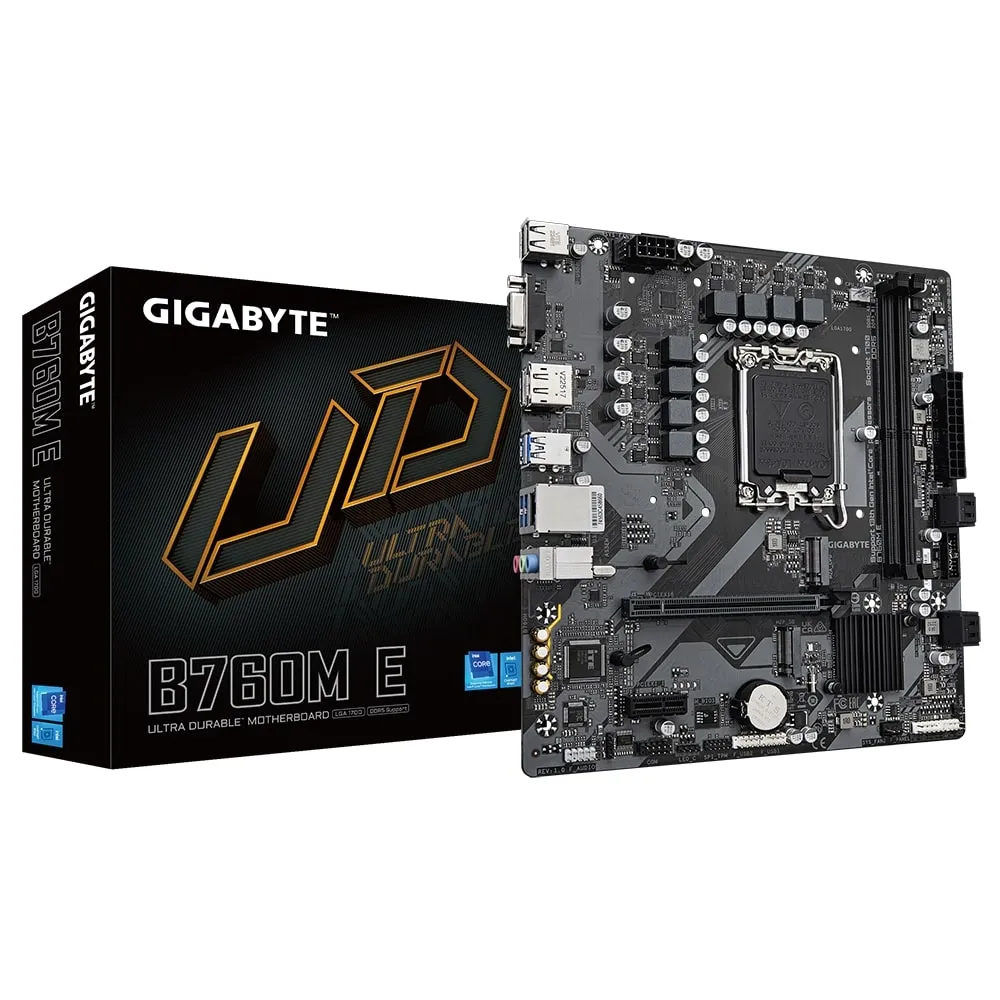 Материнська плата Gigabyte B760M E Socket 1700 - зображення 1