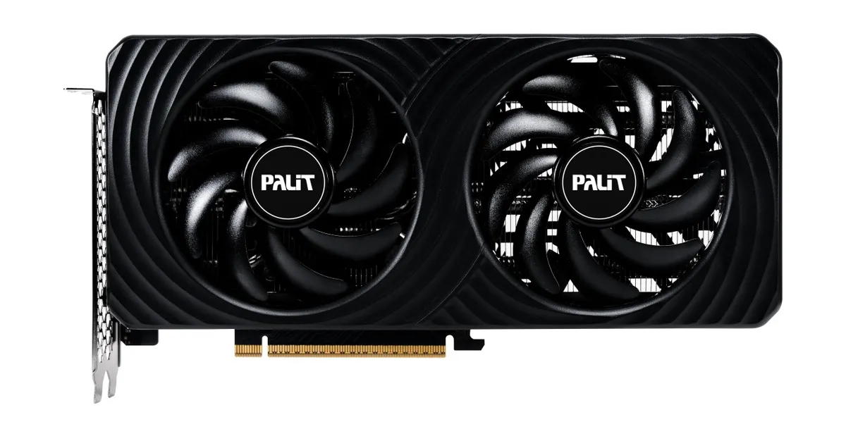 Відеокарта GF RTX 5060 8GB GDDR7 Dual OC Palit (NE75060S19P1-GB2063D) - мініатюра 2