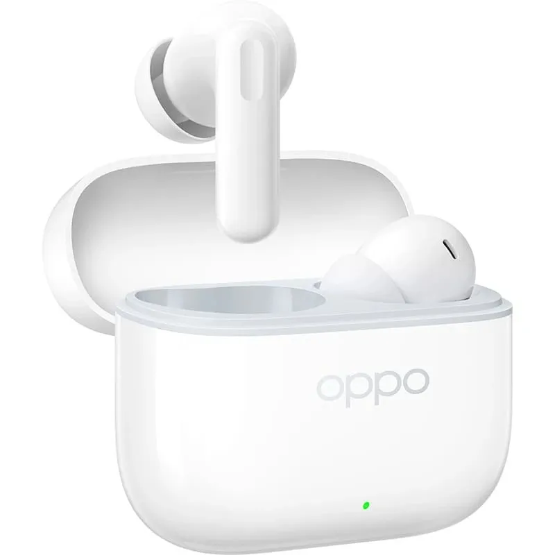 Bluetooth-гарнітура Oppo Enco Buds3 Pro ETEK1 Glaze White - мініатюра 4